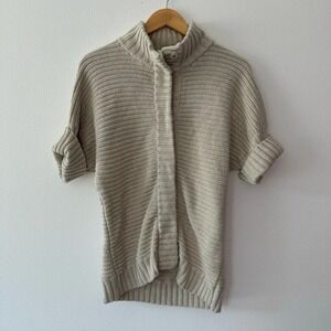 Banana Republic Cream Cowl Neck Sweater